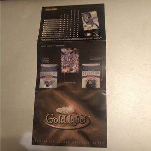 Topps Gold Label 1999 Major League Baseball Brochure RARE